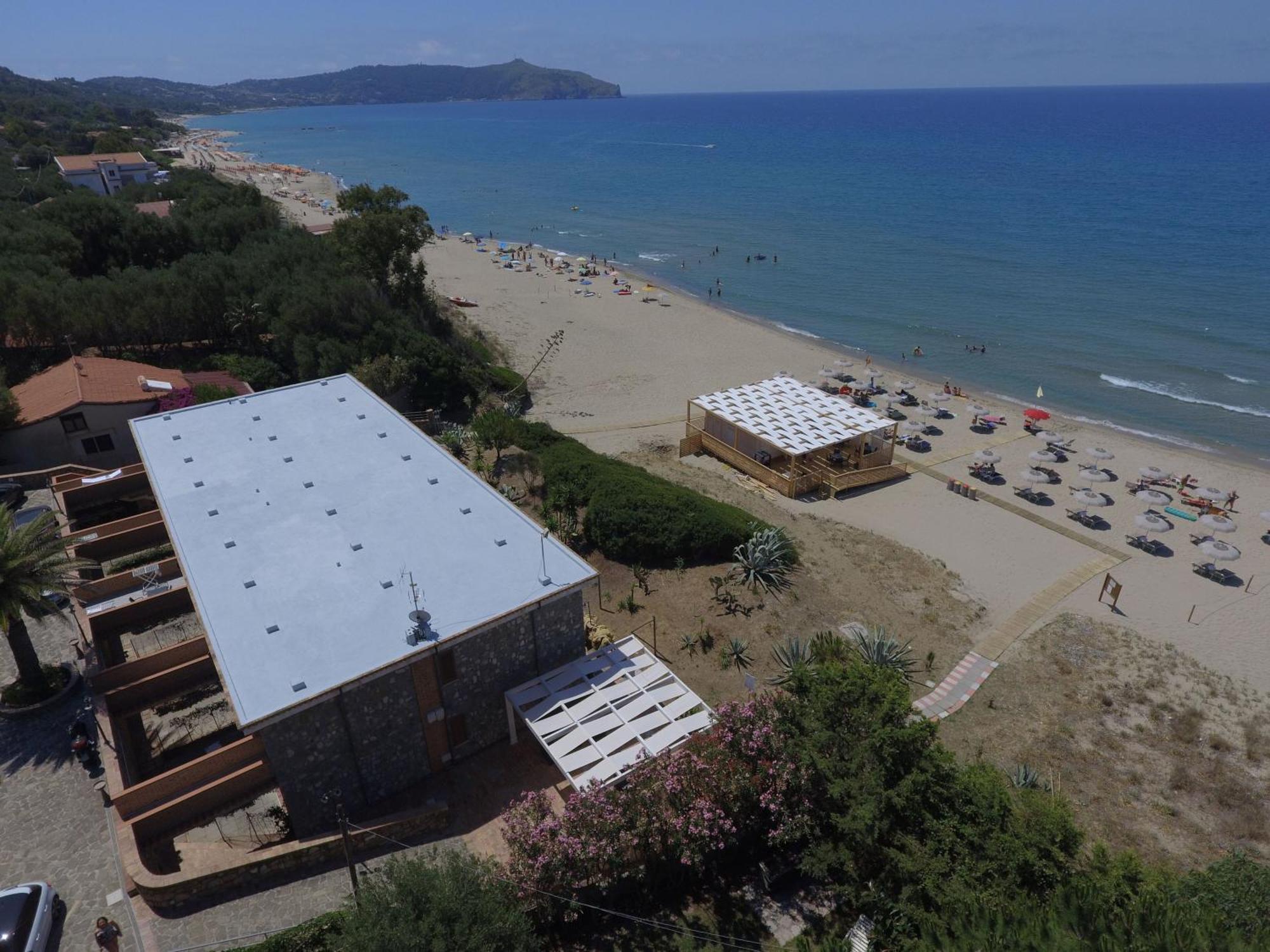 Residence Le Palme - Appartamenti Sul Mare - Spiaggia Tra Palinuro E Caprioli Pisciotta Exteriér fotografie